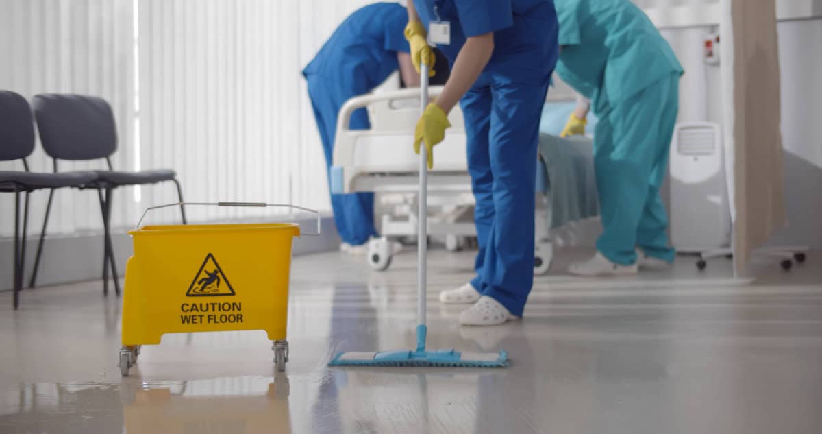 Krankenhausreinigung Bild